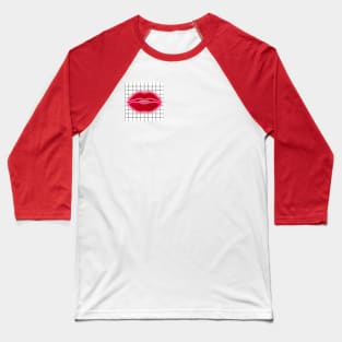 Lip Grid Baseball T-Shirt